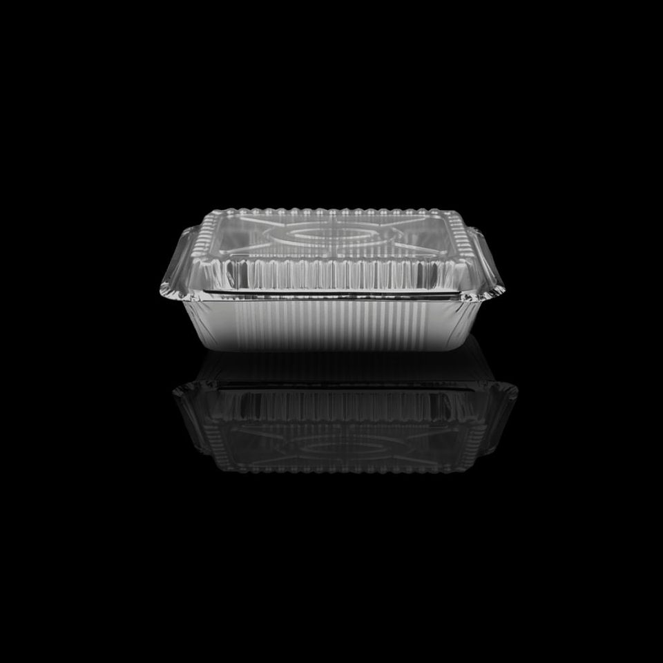 ENVASE ALUMINIO C-20 C/TAPA PET 20UN/PAQ 40PAQ/CAJA 1