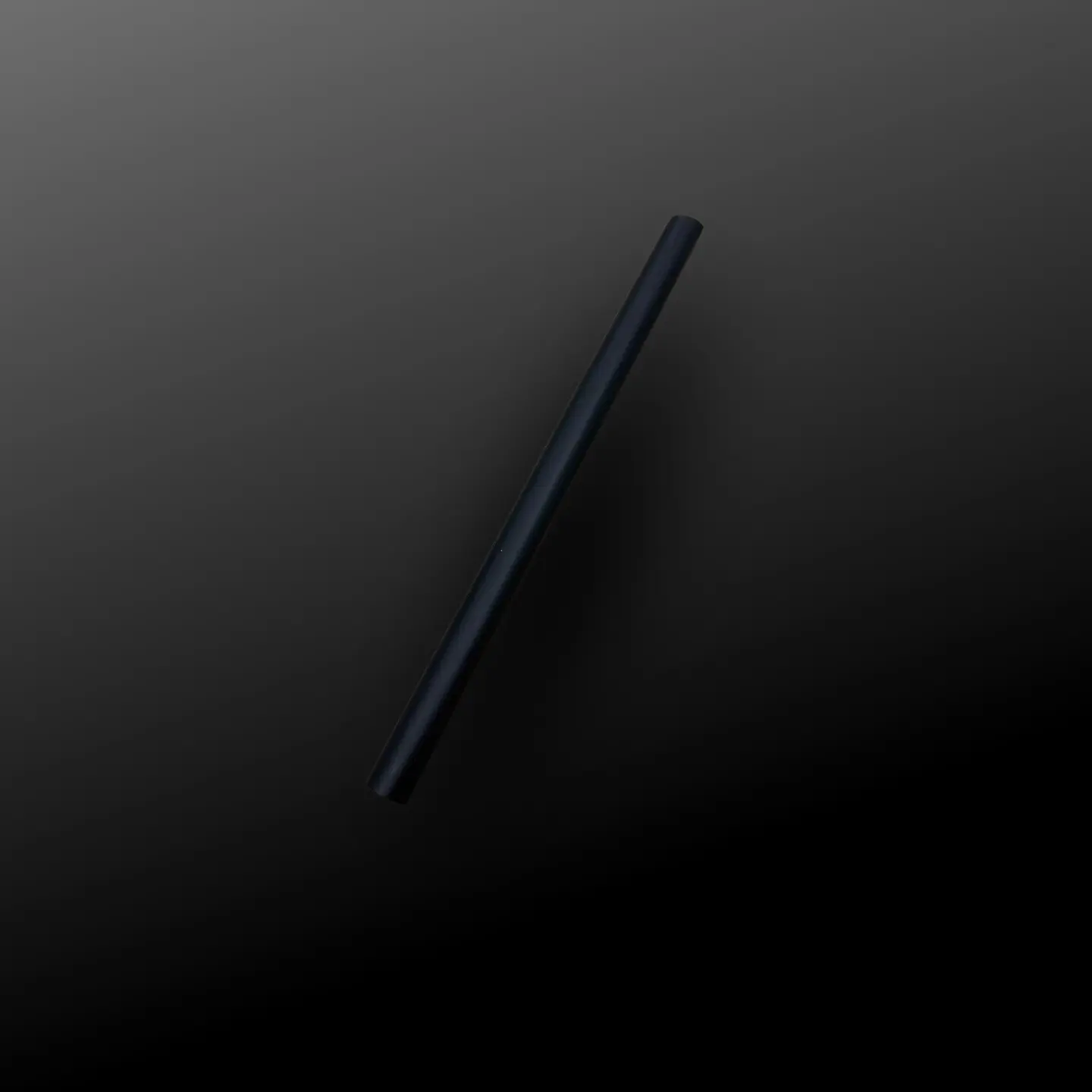 BOMBILLA PLA GRUESA NEGRA 100UN/PAQ  1