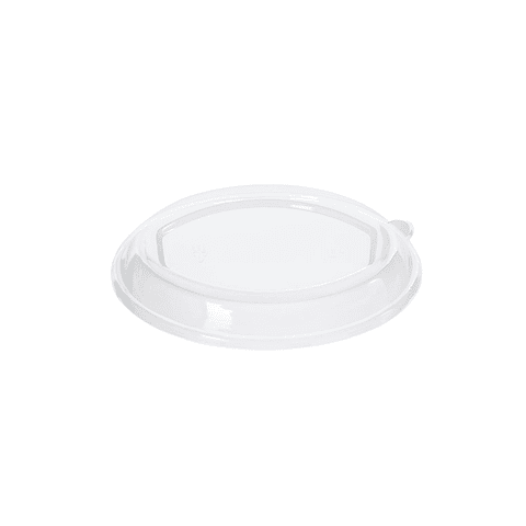 TAPA PET BOWL OVALADO COMPOSTABLE 260Z 50UN/PAQ