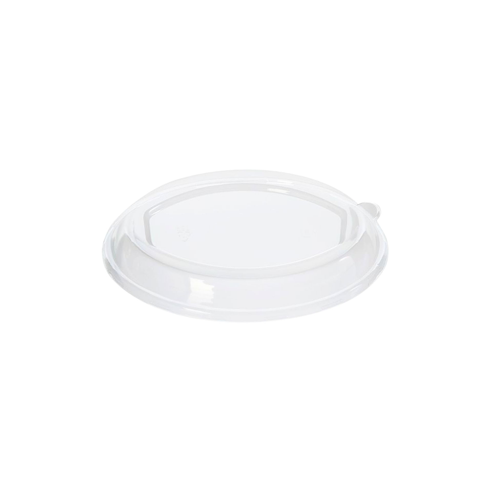 TAPA PET BOWL OVALADO COMPOSTABLE 260Z 50UN/PAQ 1