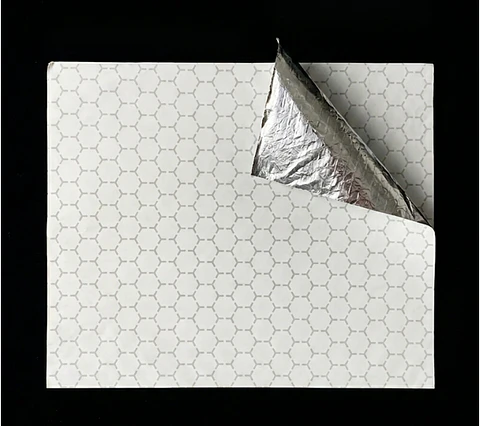PAPEL ALUMINIO ANTIGRASA PARA SANDWICH 28X34 2000UN/CAJA