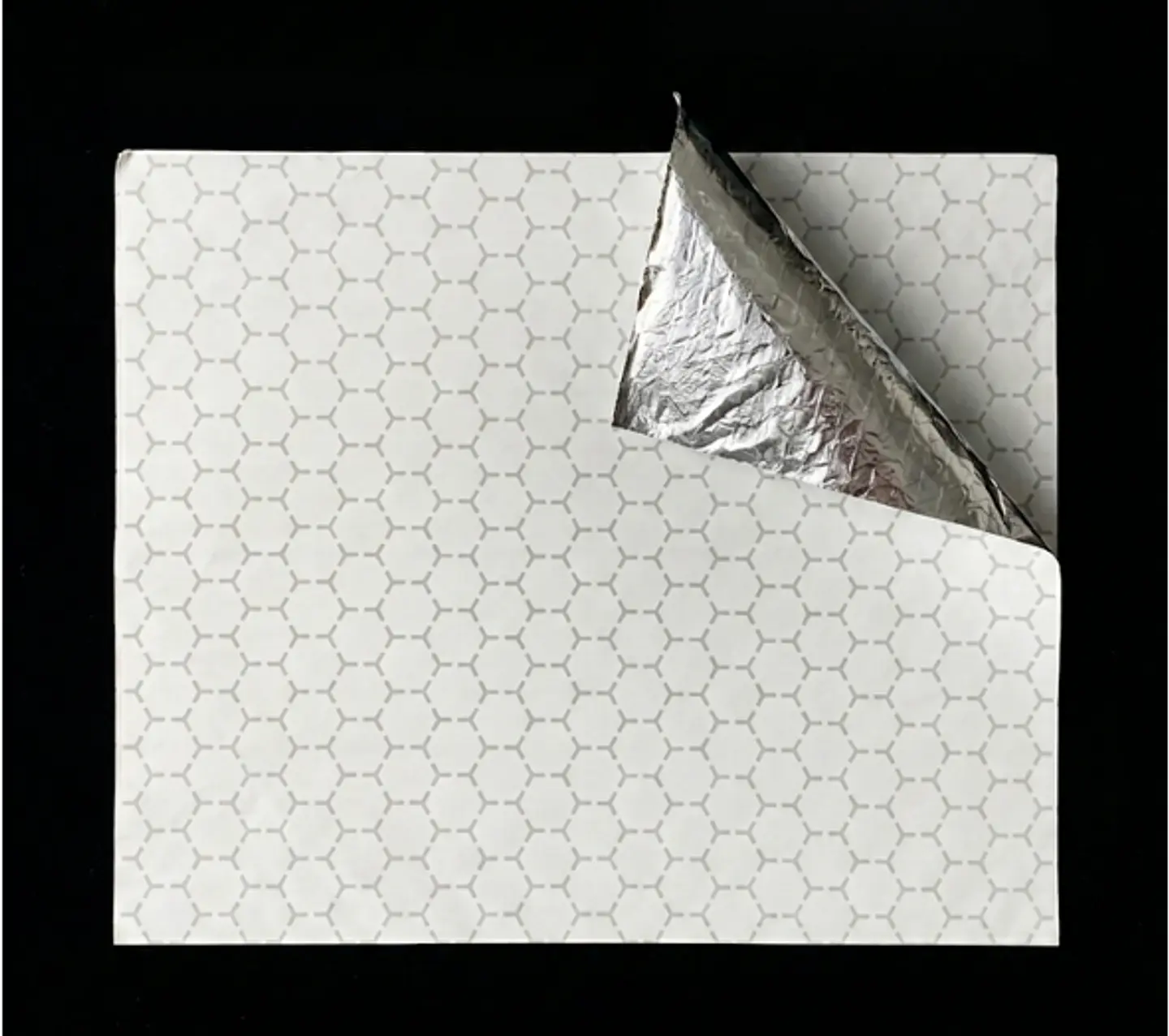 PAPEL ALUMINIO ANTIGRASA PARA SANDWICH 35X35 2000UN/CAJA 1
