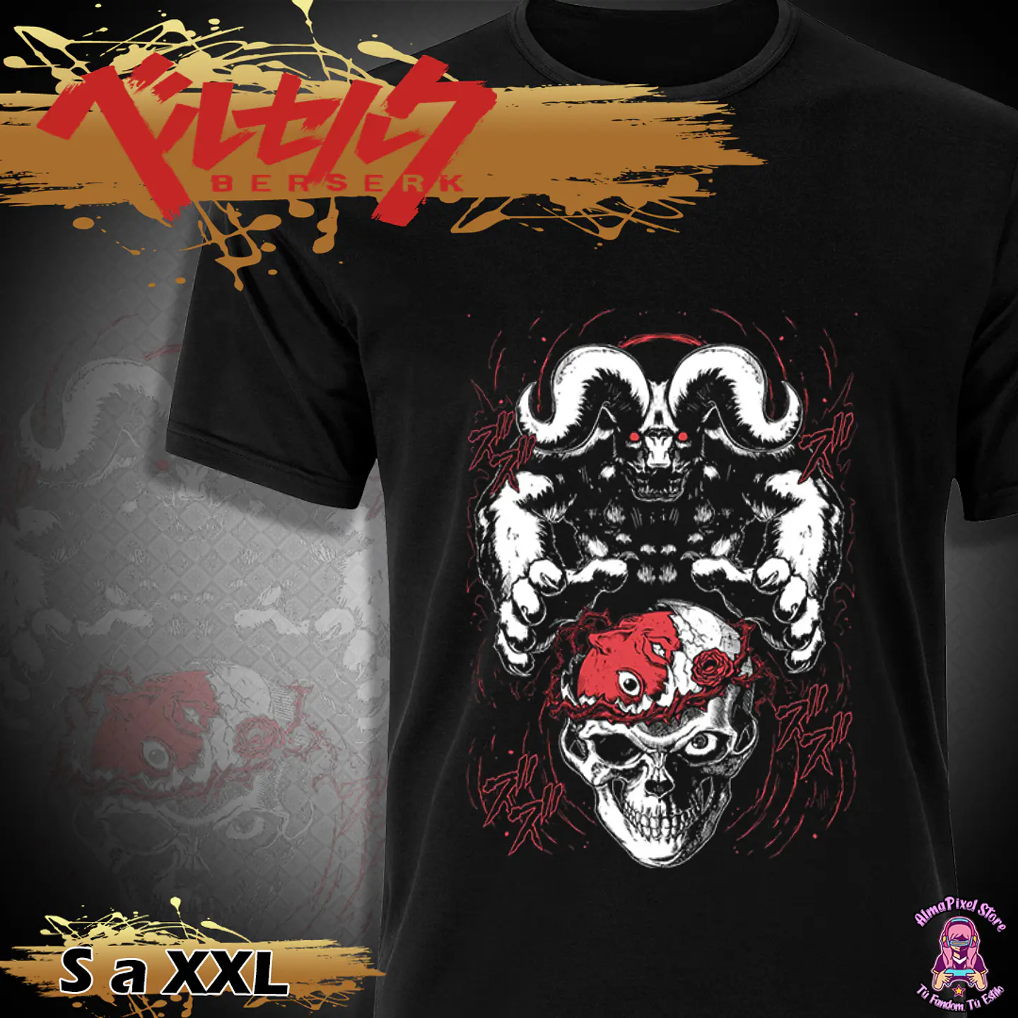 Polera Berserk 8