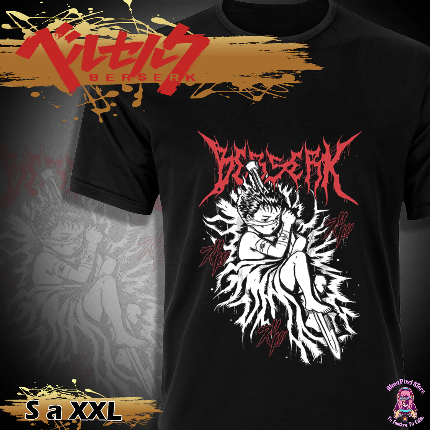Polera Berserk 9