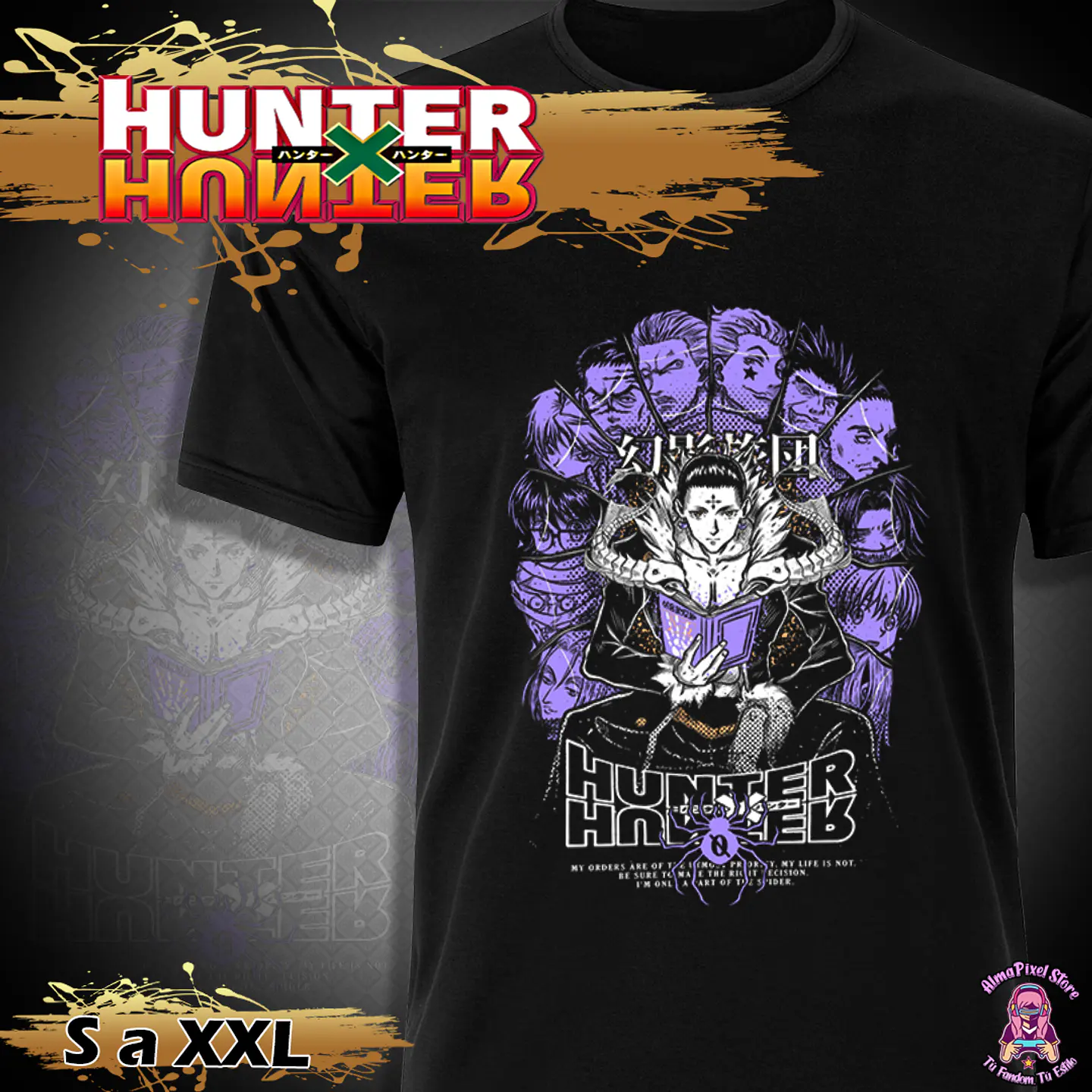 Polera Hunter x Hunter 3