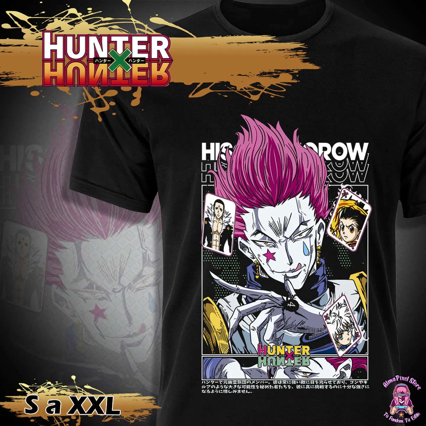 Polera Hunter x Hunter 6
