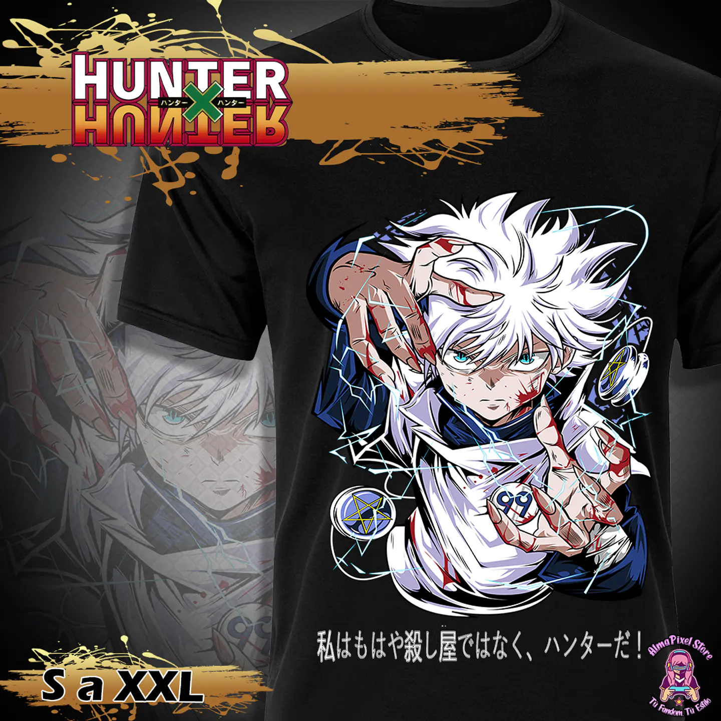 Polera Hunter x Hunter 10