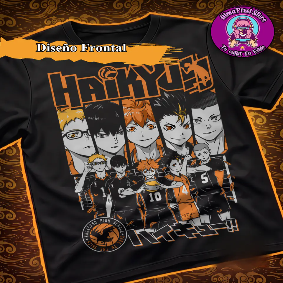 Polera Haikyu!! 1