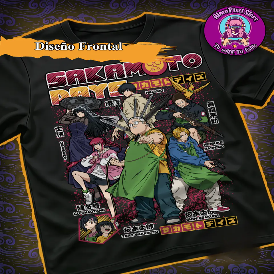 Polera Sakamoto Days 2