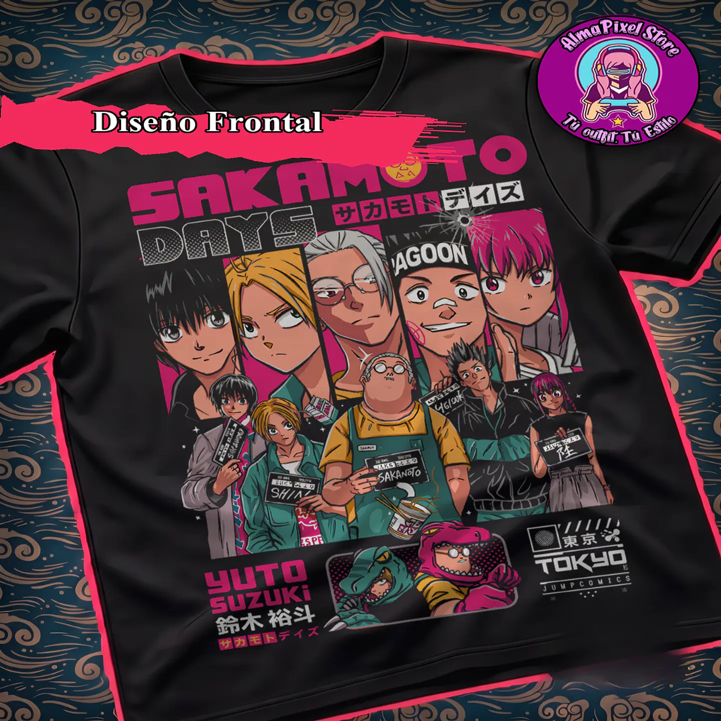 Polera Sakamoto Days 4