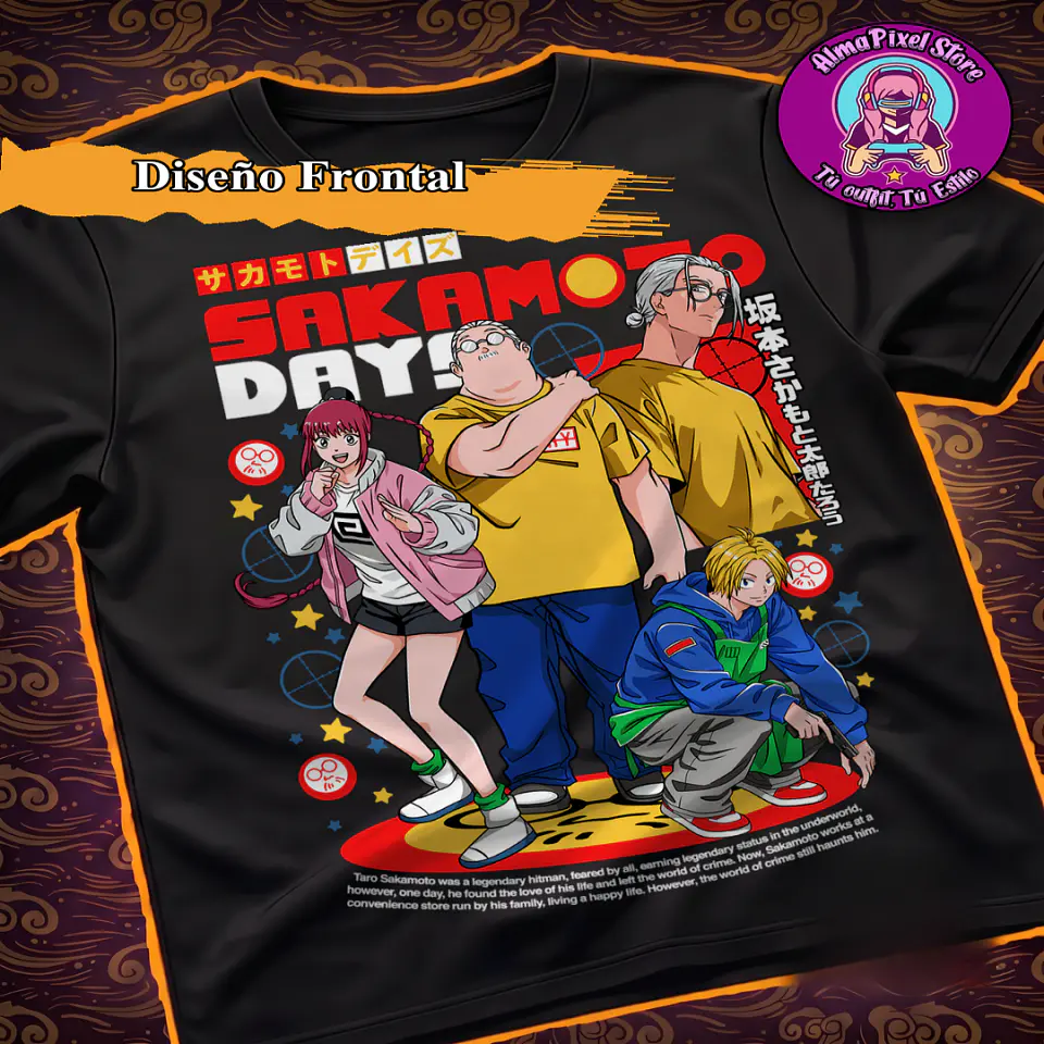 Polera Sakamoto Days 8