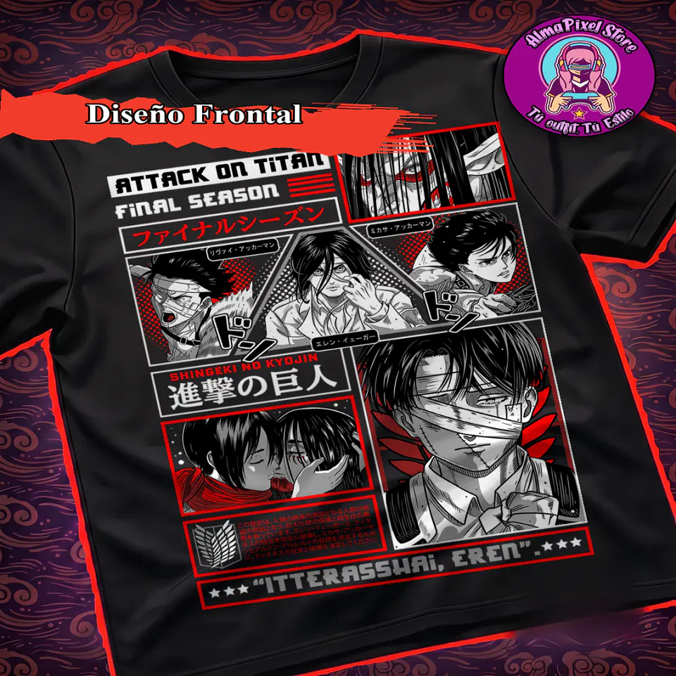 Polera Attack on Titan 1