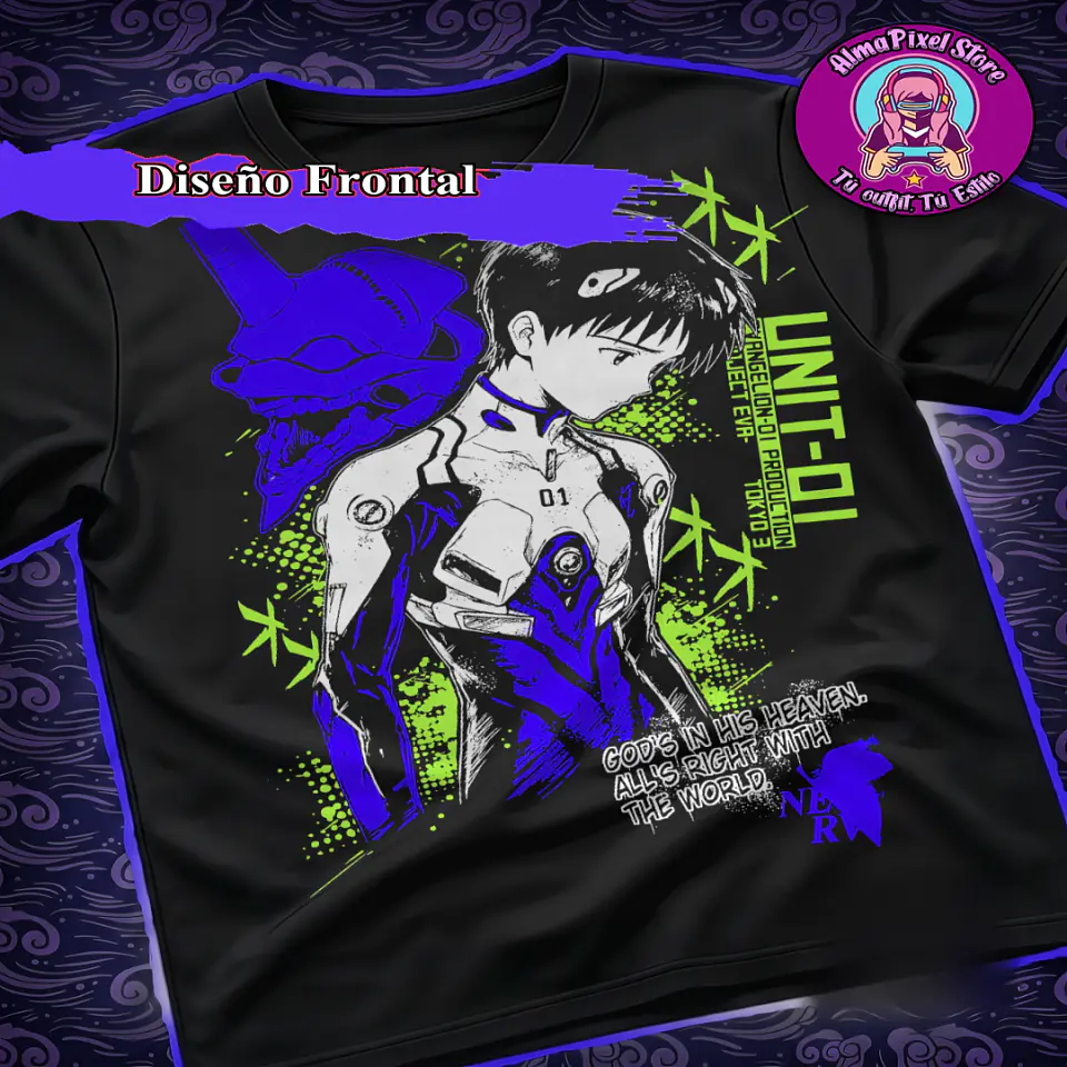 Polera Evangelion 2