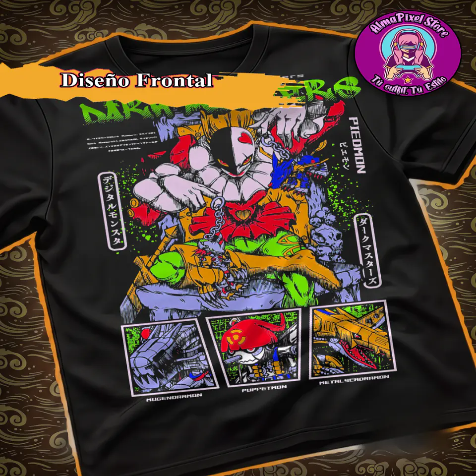 Polera Digimon 1