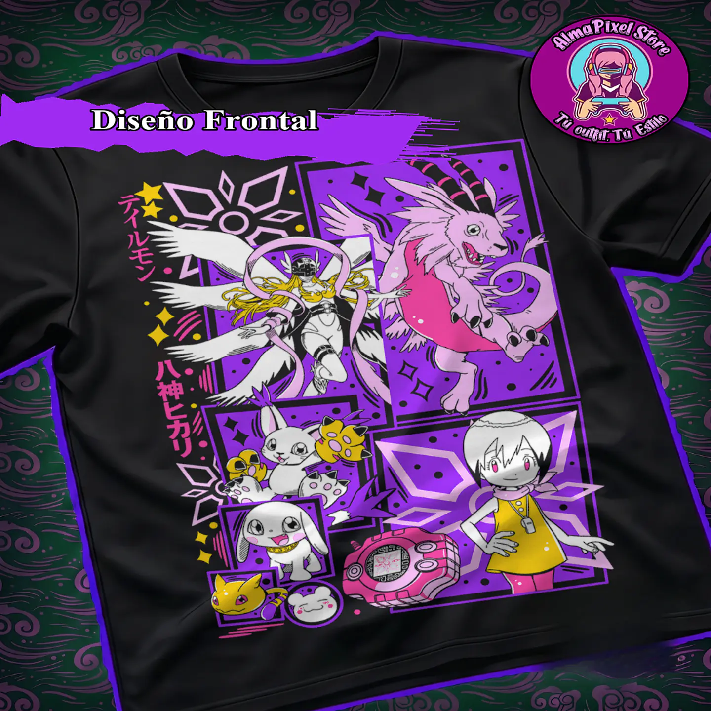 Polera Digimon 4
