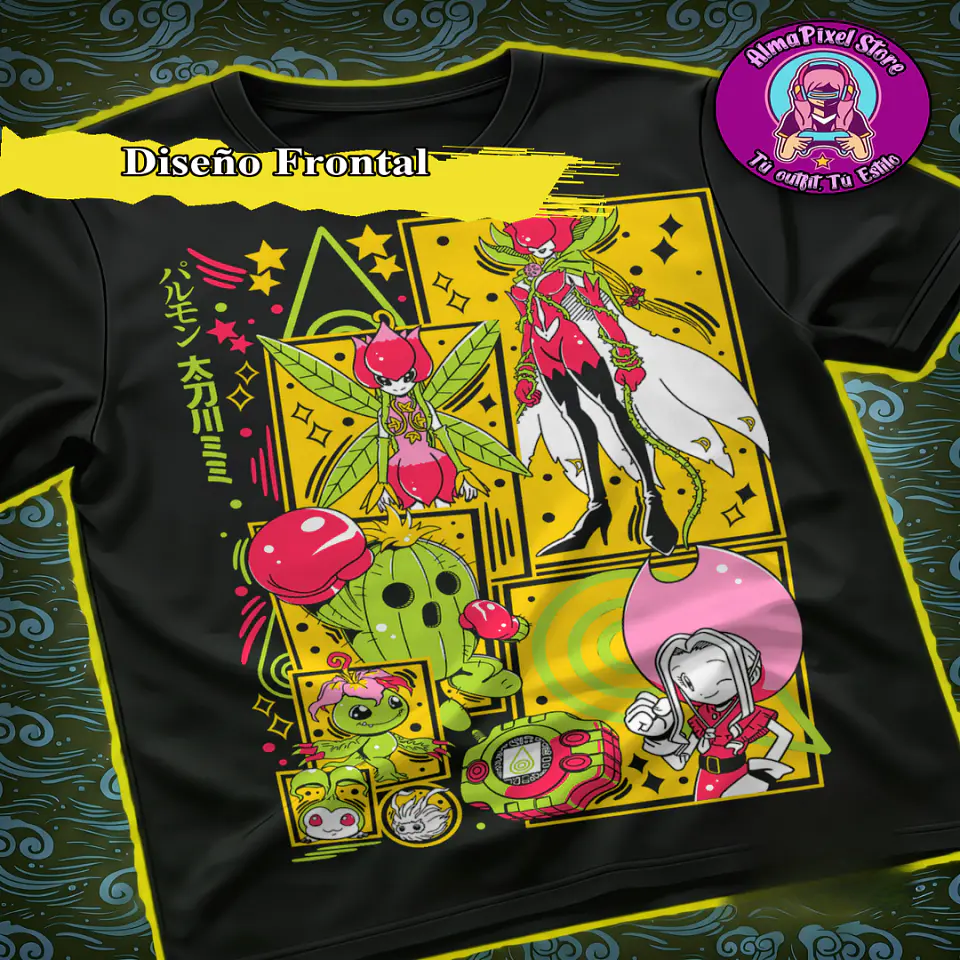 Polera Digimon 5