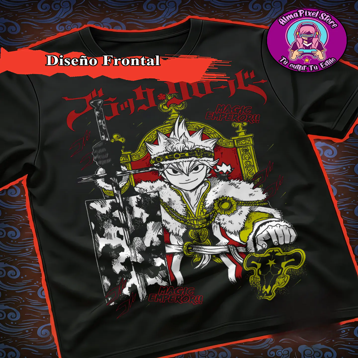 Polera Black Clover 1