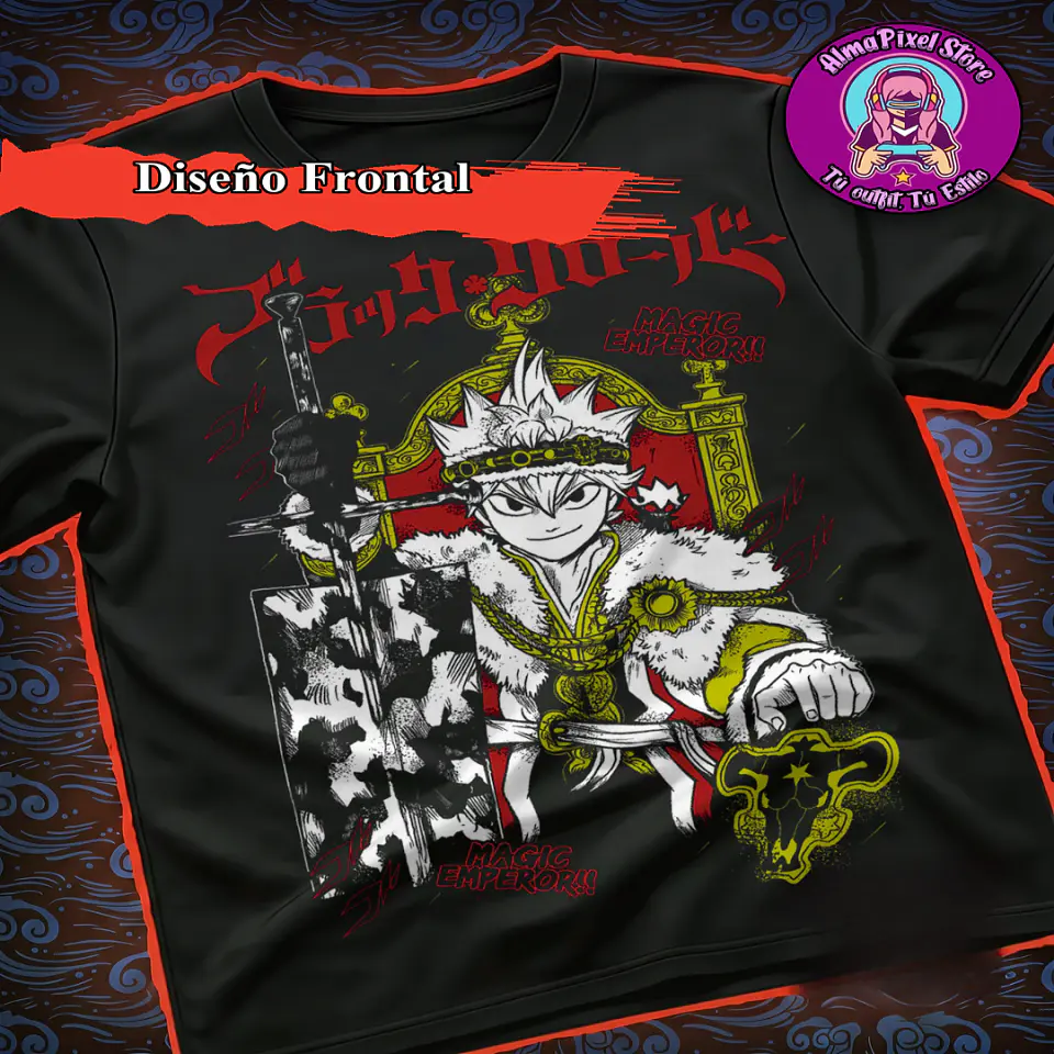 Polera Black Clover 1
