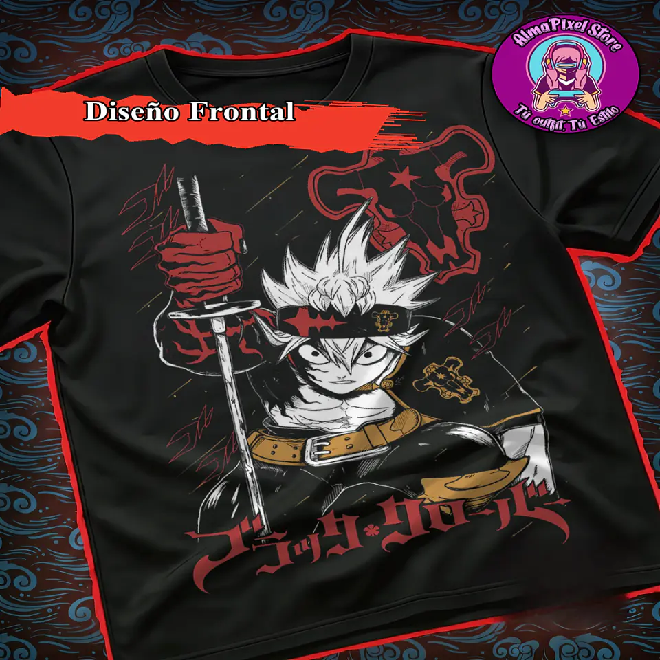 Polera Black Clover 4