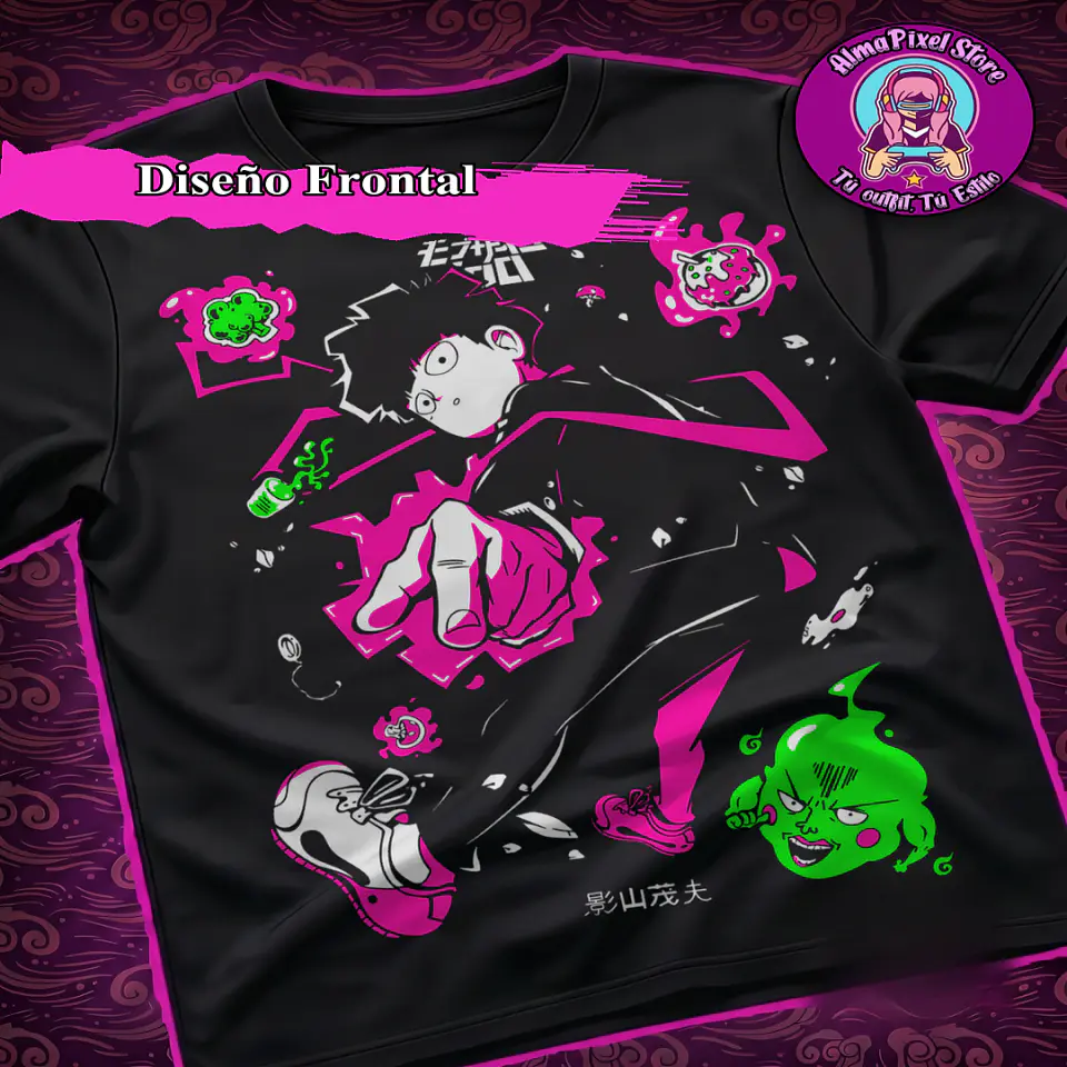 Polera Mob Psycho 100 2