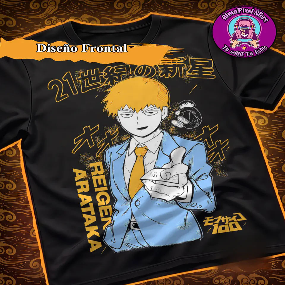 Polera Mob Psycho 100 3