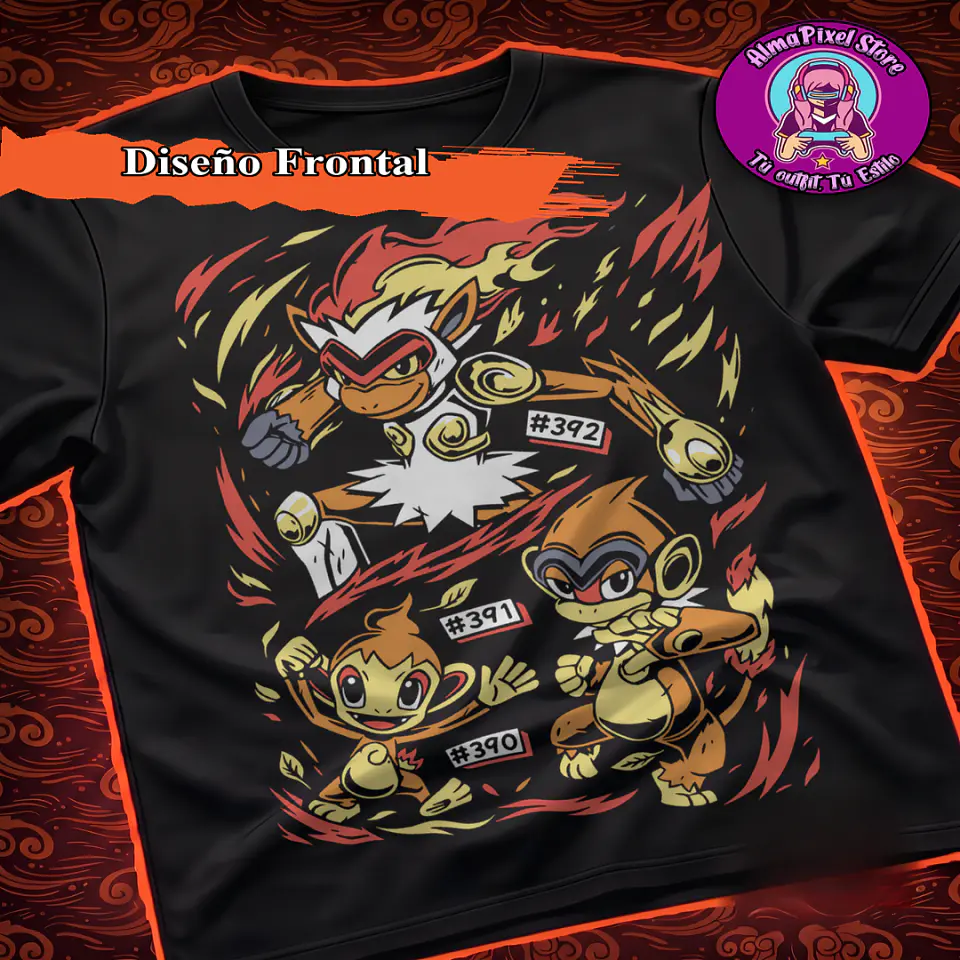 Polera Pokémon 4