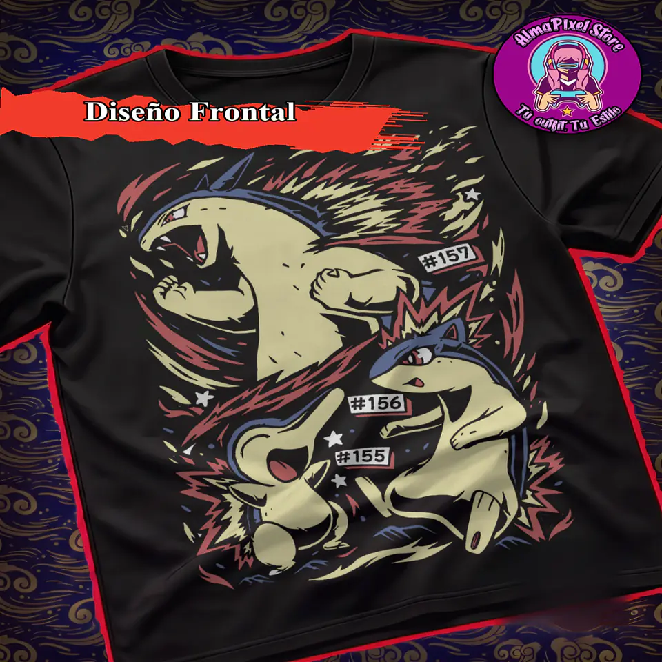 Polera Pokémon 6