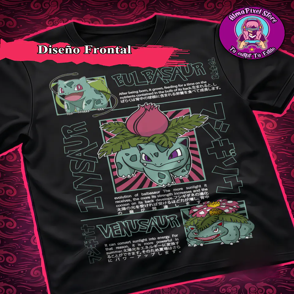 Polera Pokémon 14