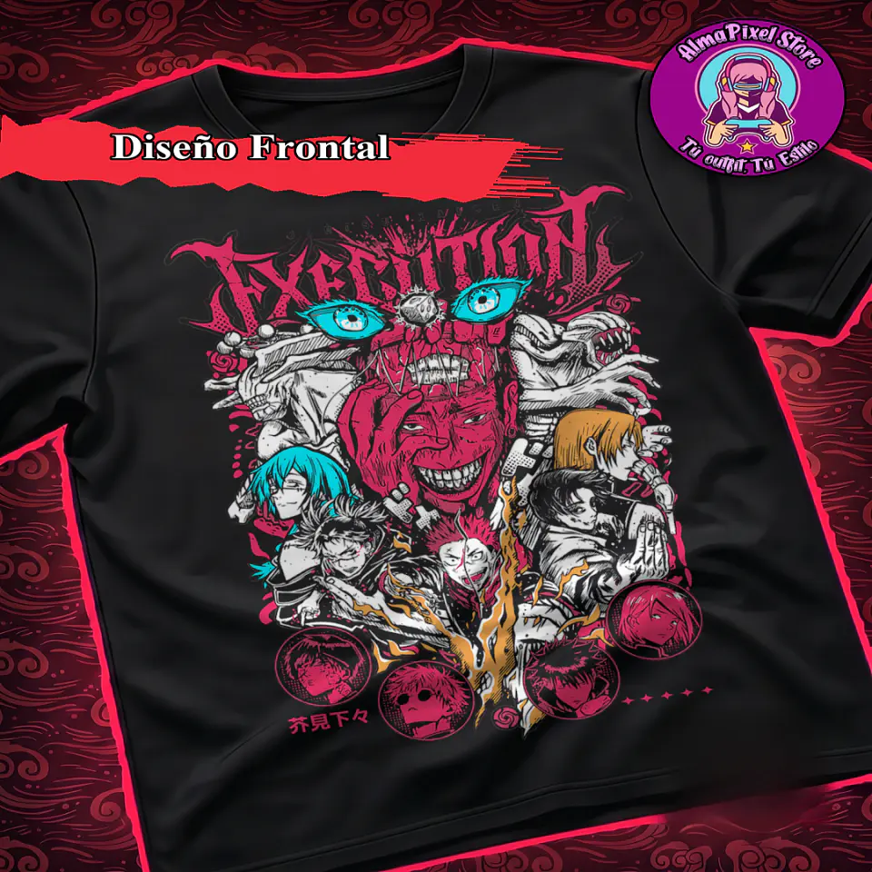 Polera Jujutsu Kaisen 4