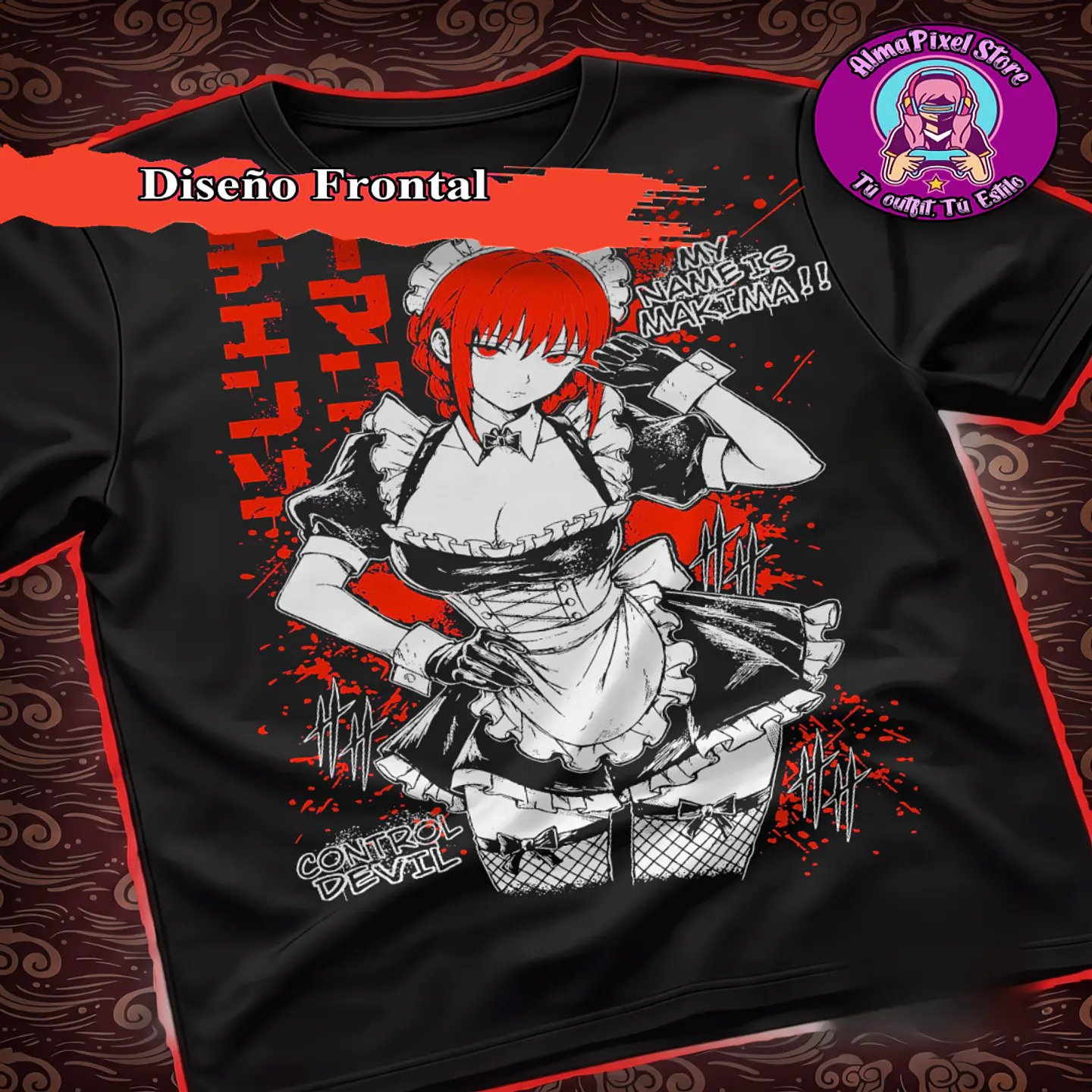 Polera Chainsaw Man 9