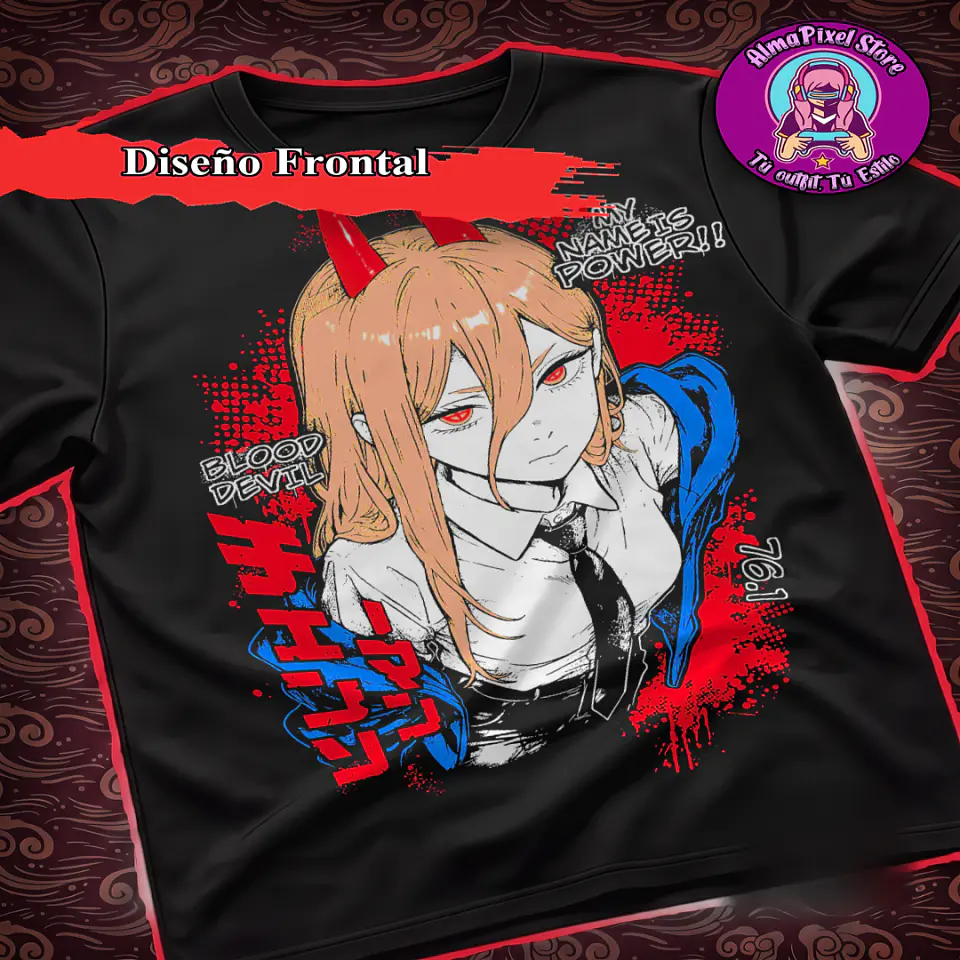 Polera Chainsaw Man 16