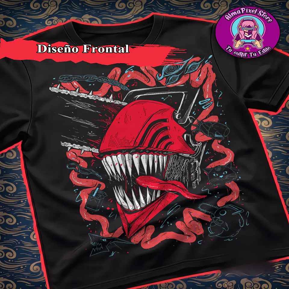 Polera Chainsaw Man 19