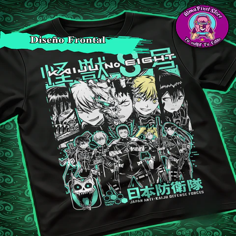 Polera Kaiju No 8