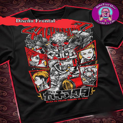 Polera Gachiakuta
