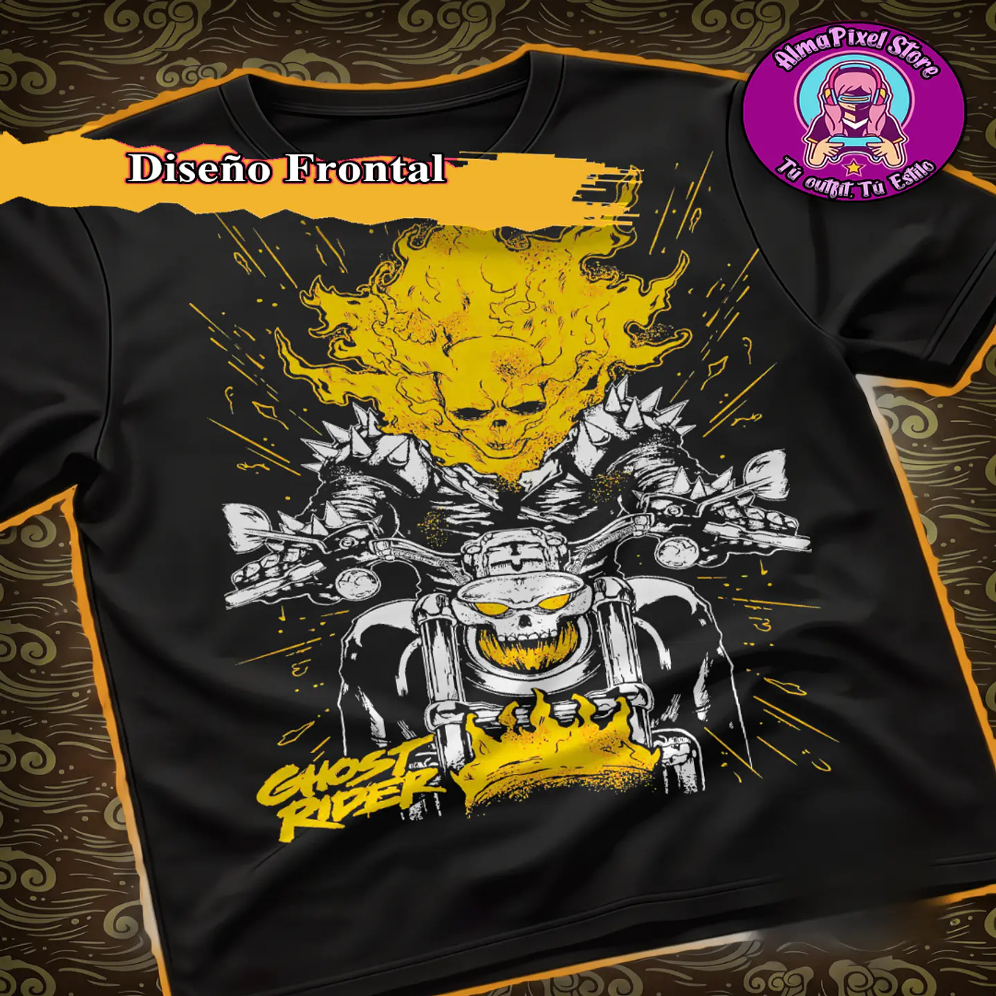 Polera Ghost Rider 1