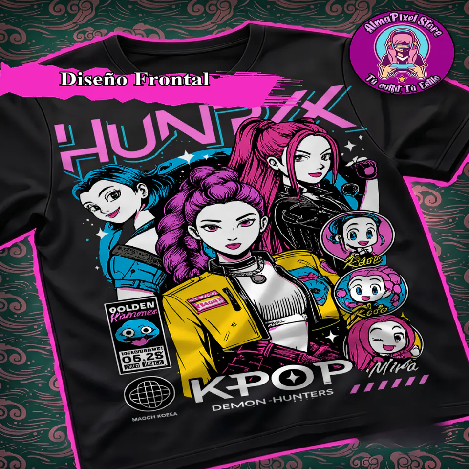 Polera KPop Huntrix 2