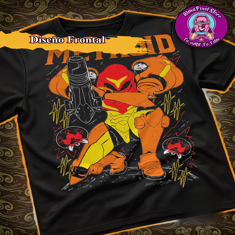 Polera Metroid