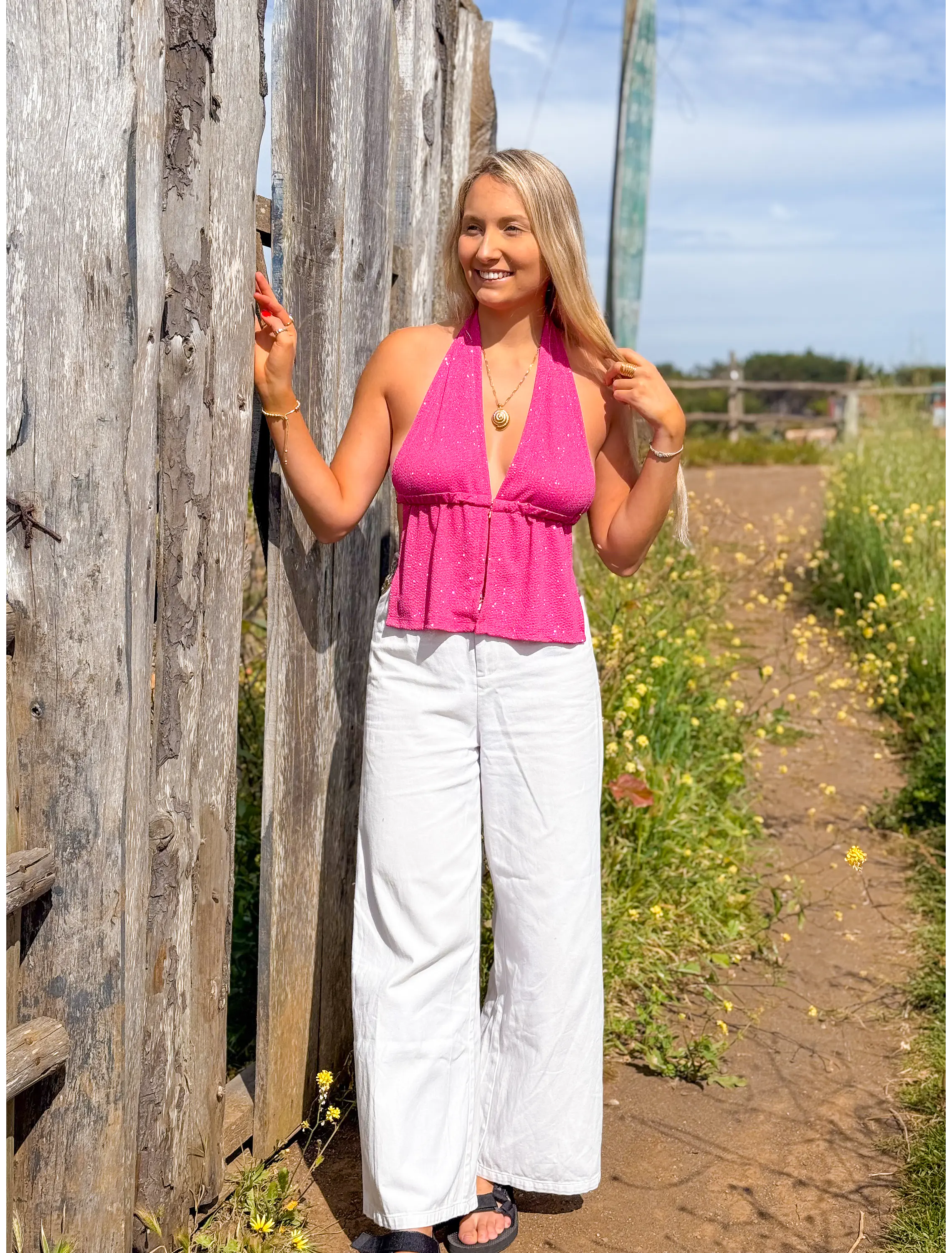 TOP MERMAID FUCSIA 1