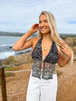TOP MERMAID ANIMAL PRINT GRIS - Miniatura 4