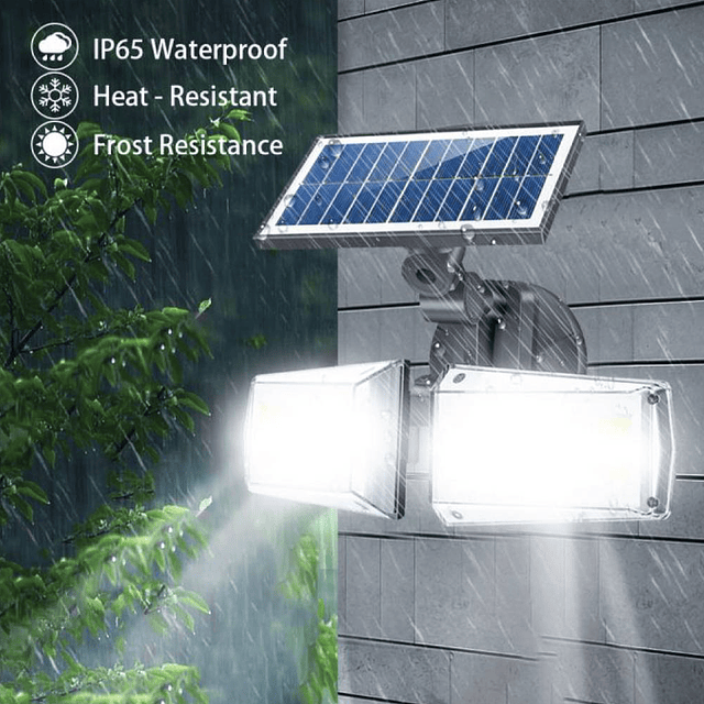 IP65 focos solares resistentes al agua Luz de inundación Reflector