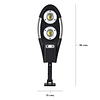 Foco LED Para Calle Con Control y Sensor De Luz  Mod. JF-T60