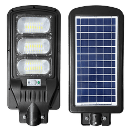 Panel-Foco Solar LED De Exterior GTI 150W.  + Control Remoto