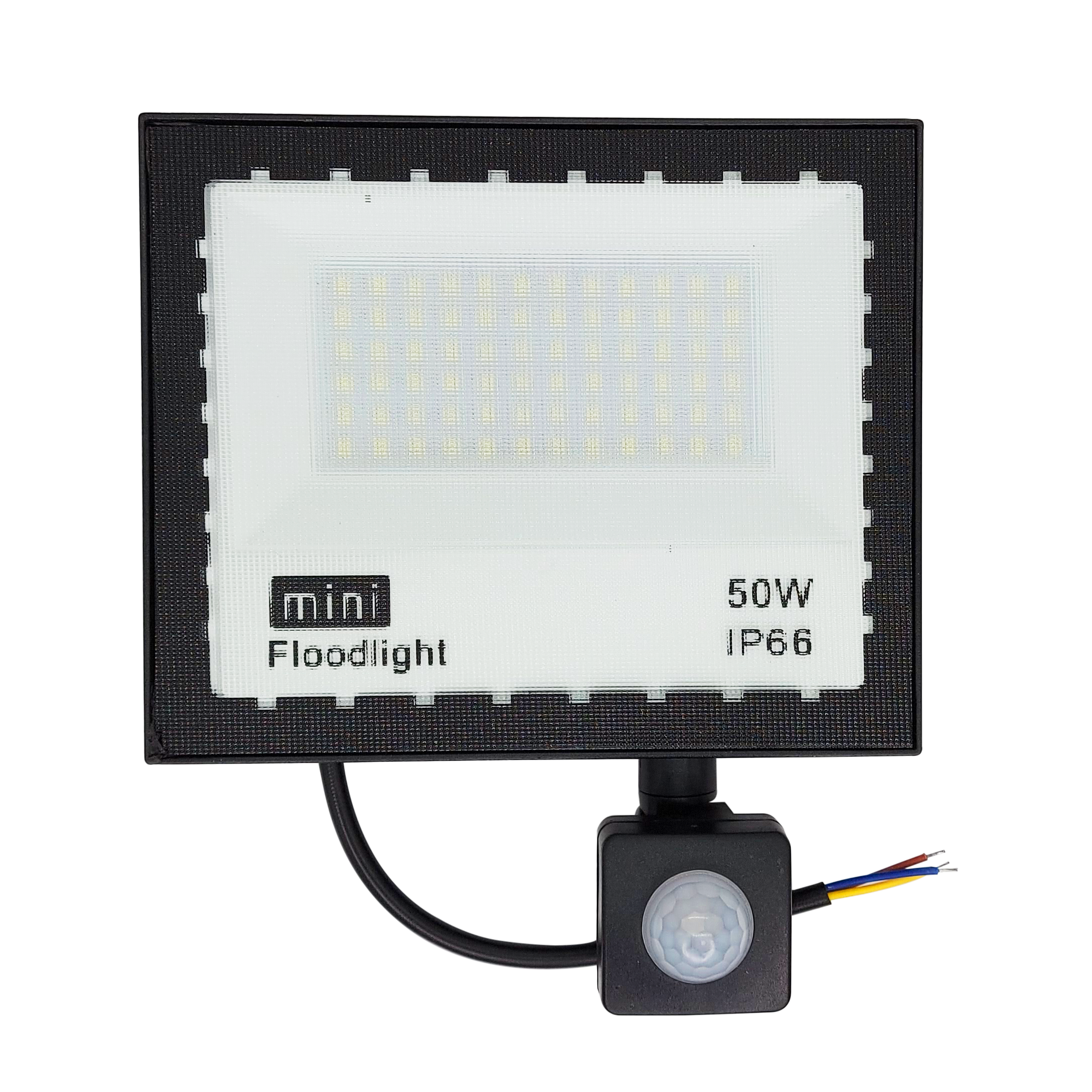 Foco Led Exterior Con Sensor Movimiento Luz 50w Ip66