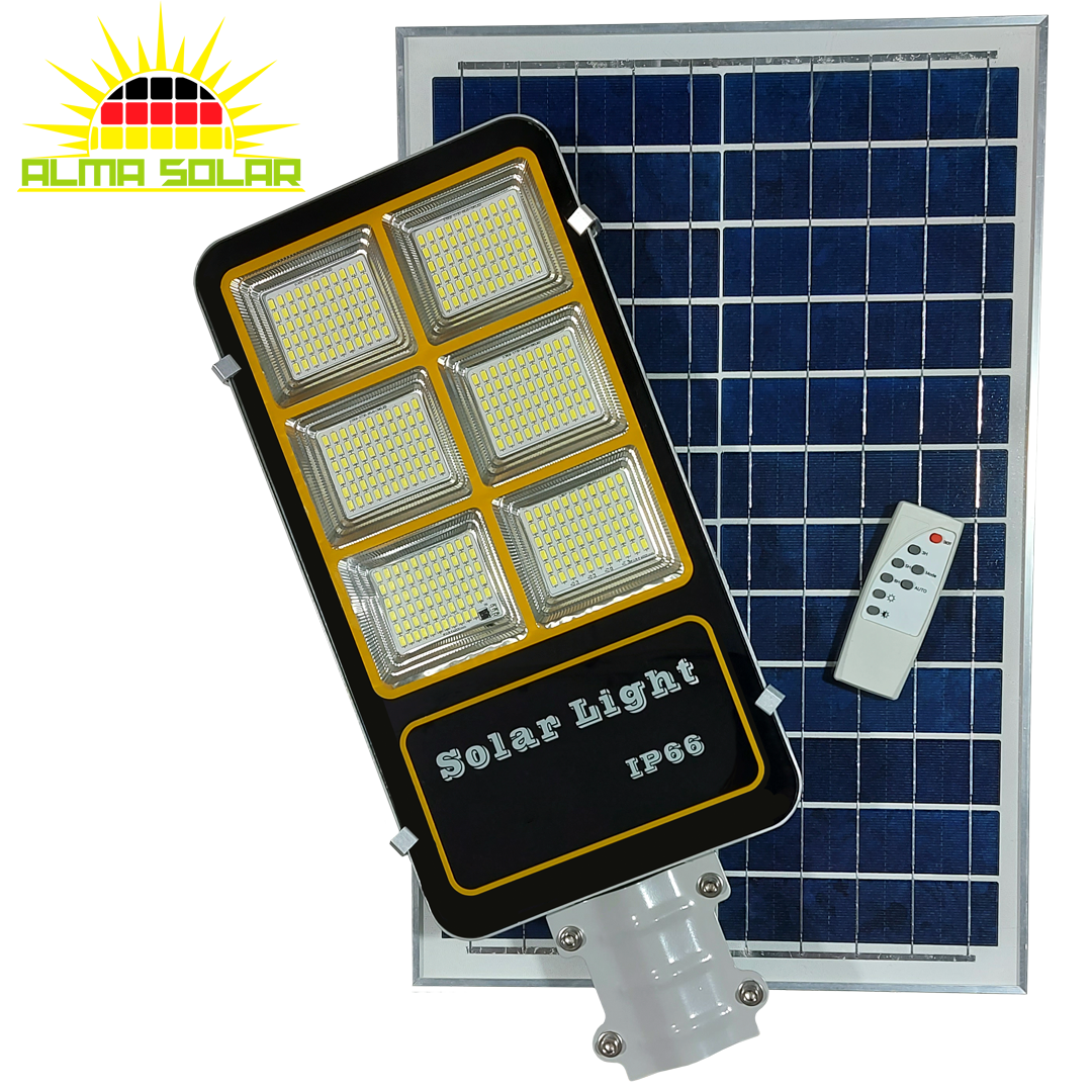Luminaria Solar Eco LED 400W con Control Remoto