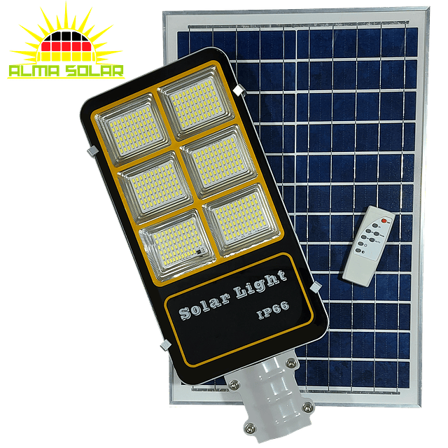Foco Solar 400w Foco Solar Exterior Panel Sensor