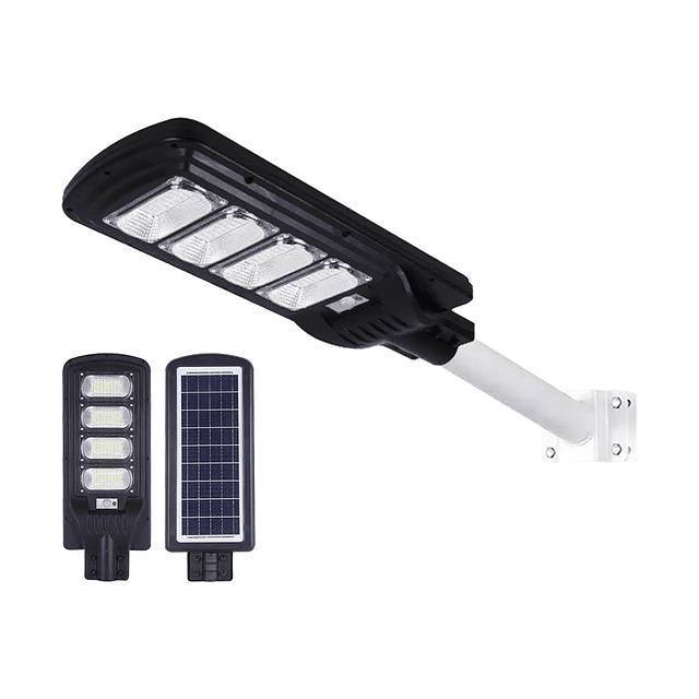 Foco Solar LED De Exterior Con Panel Solar y Sensor De Movim