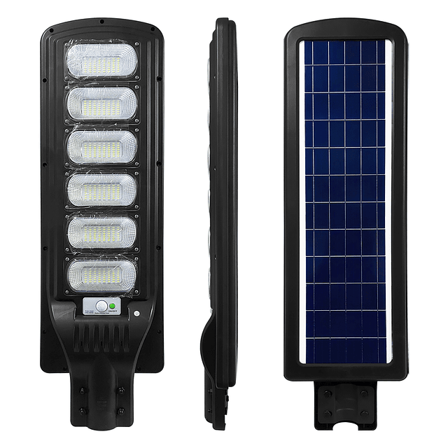 Foco Solar LED De Exterior Con Panel Solar y Sensor De Luz 8