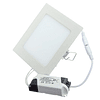 Foco Cuadrado Luz LED Color Blanco De 18W. 6.500K. Empotrado