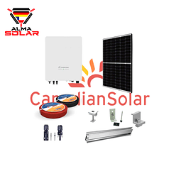 Kit Canadian Solar 3kW Monofásico