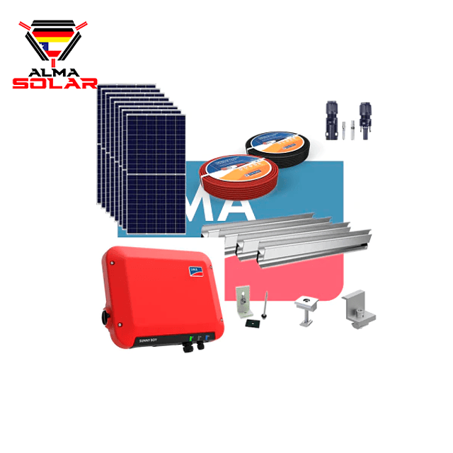 Kit Solar SMA 2.5kW Monofásico